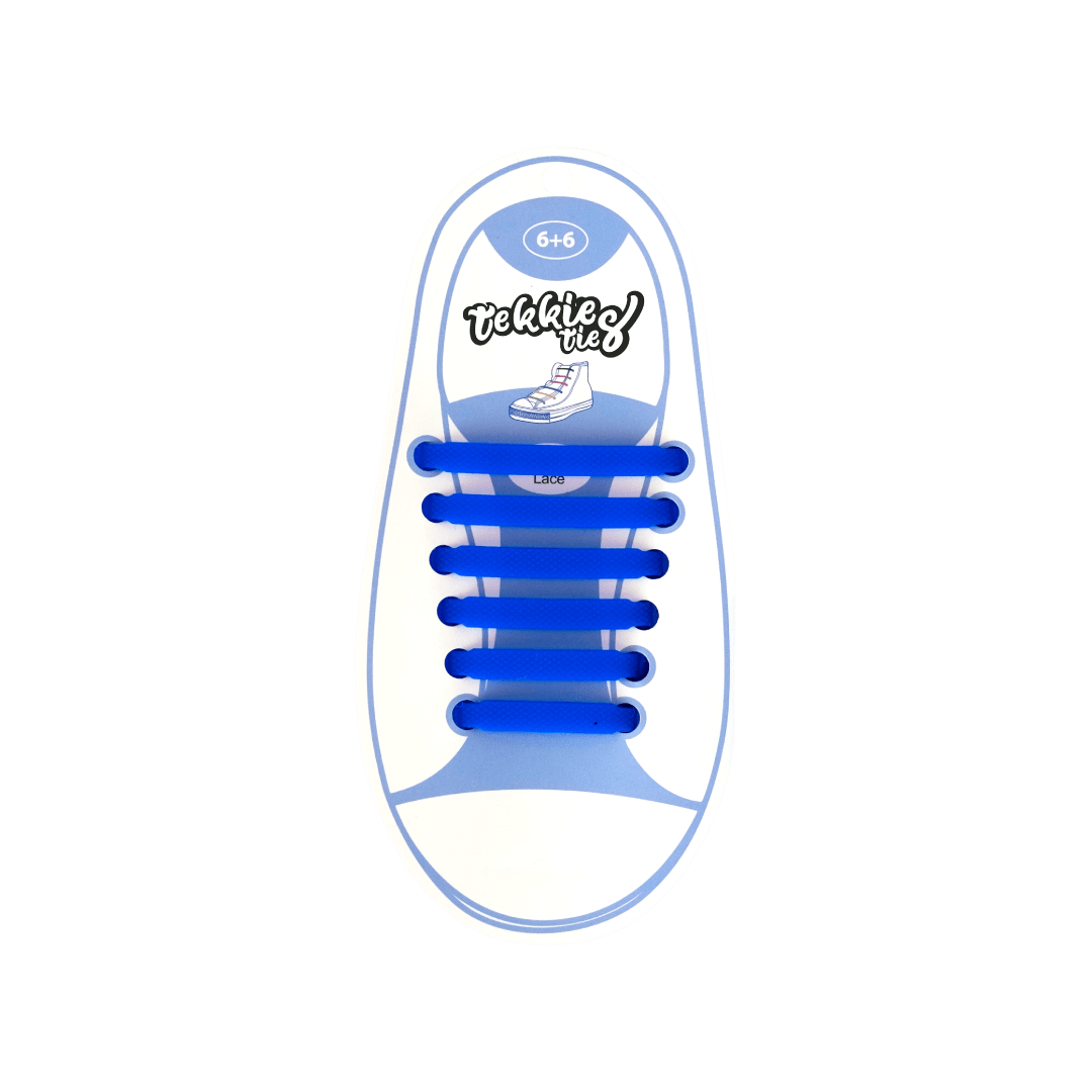 Tekkie Ties Kids Laces Blue pack