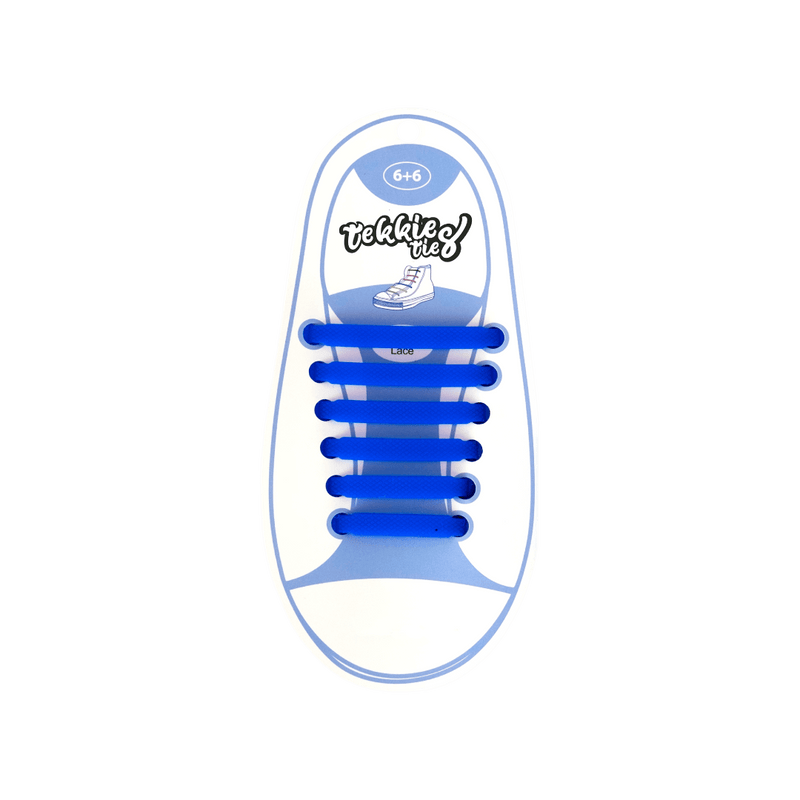 Tekkie Ties Kids Laces Blue pack